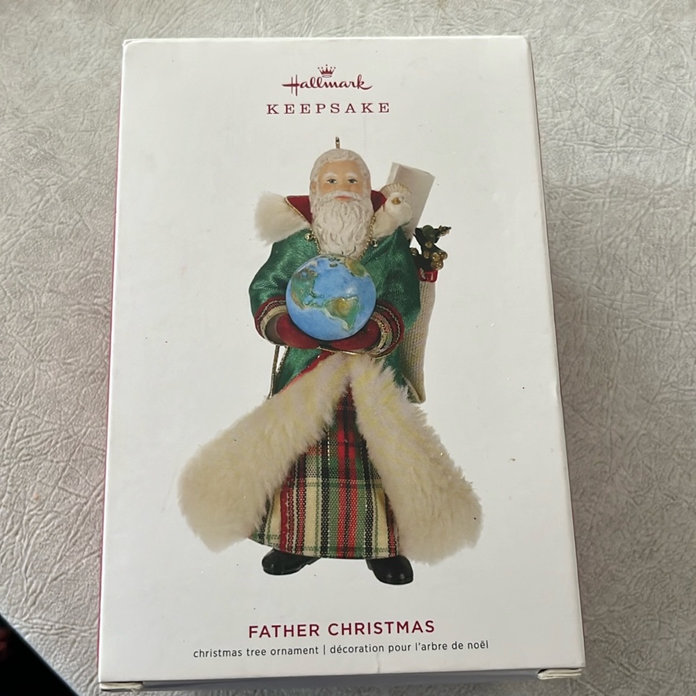 Hallmark Father Christmas ornament brand new